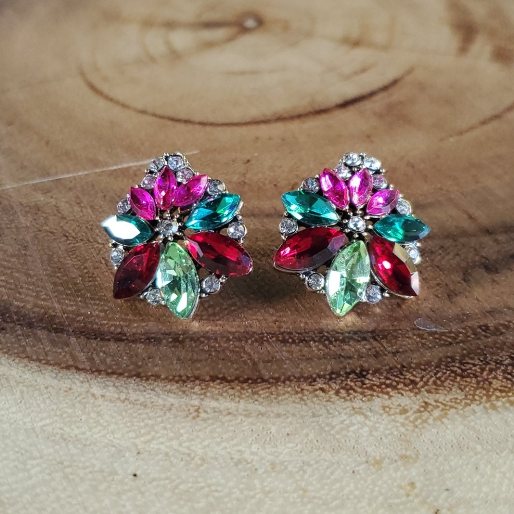 Multi-Color holiday Earrings